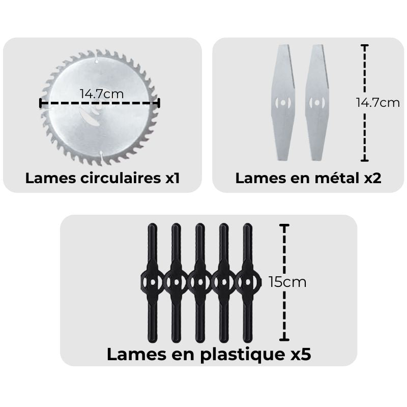 Taille-Herbe 3 en 1