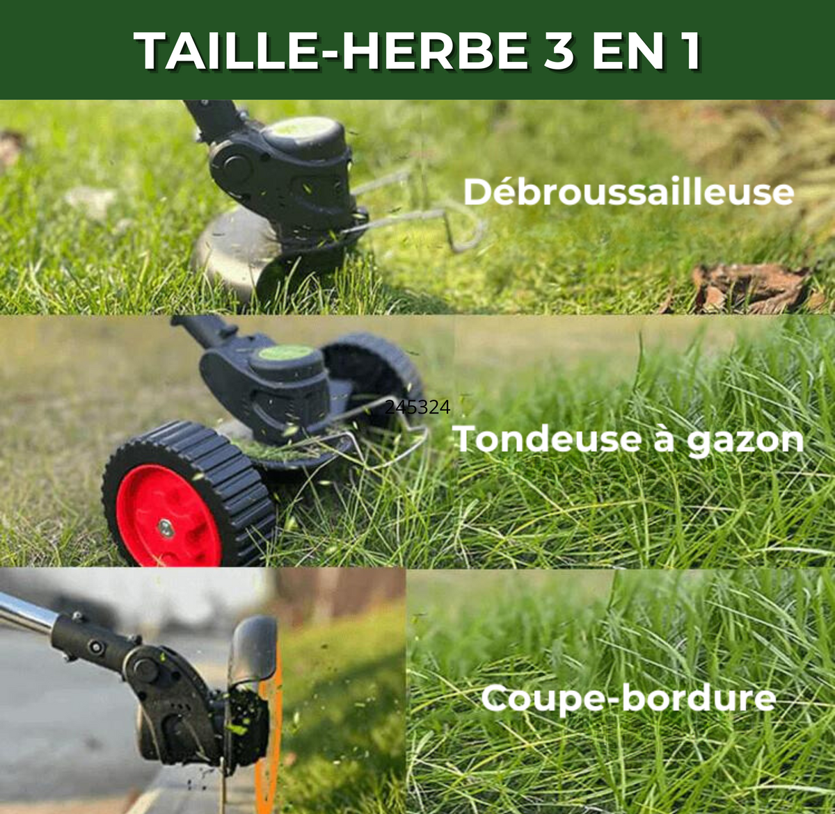 Taille-Herbe 3 en 1