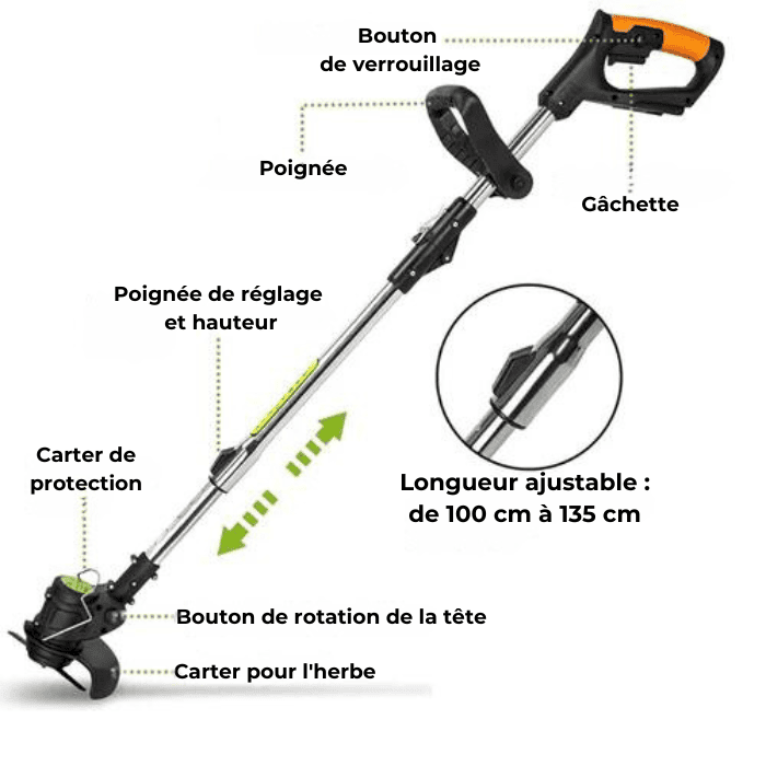 Taille-Herbe 3 en 1