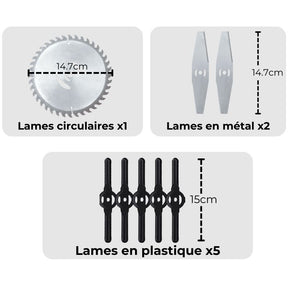 Taille-Herbe 3 en 1