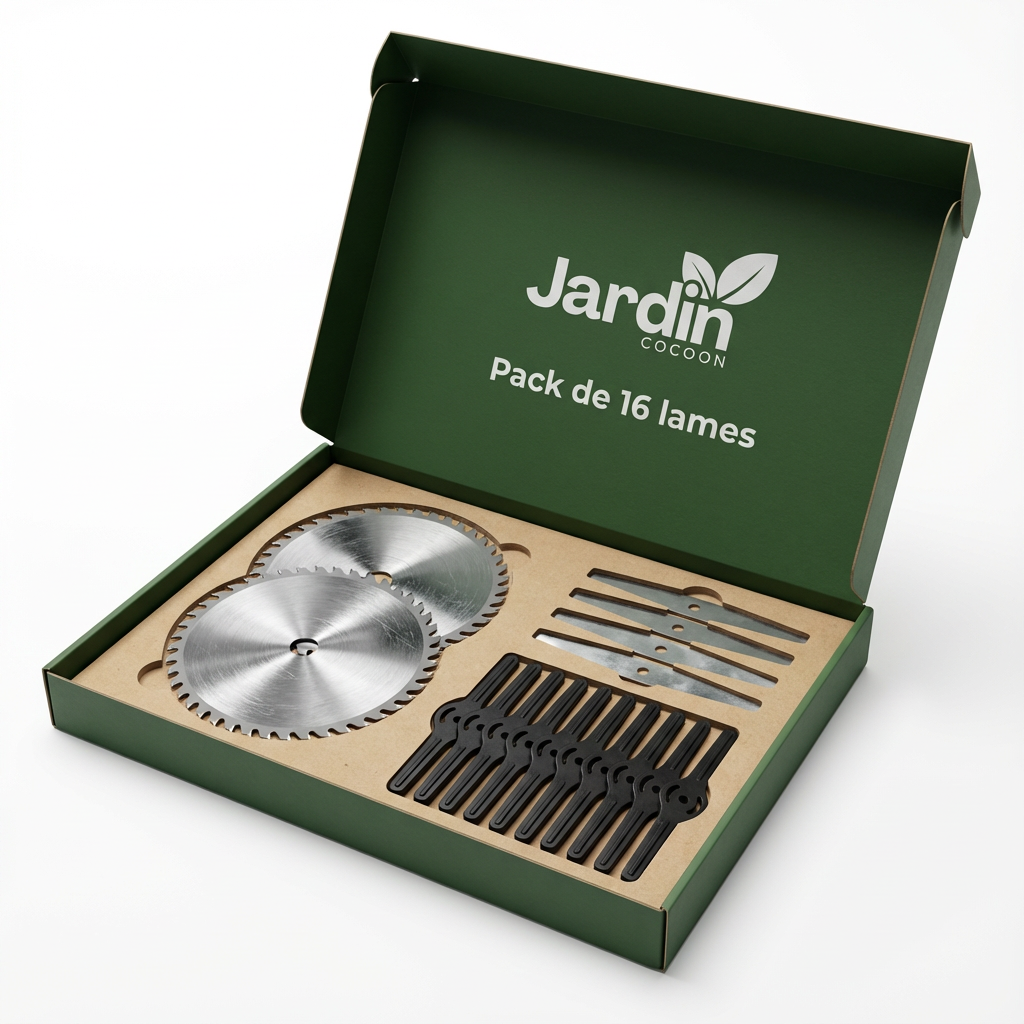 16 lames de rechange