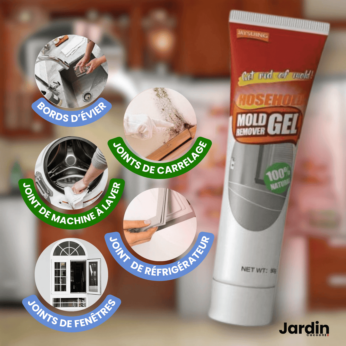 Gel Nettoyant Maison Anti-Moisissure