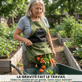 Tablier de Jardin Confort Dos