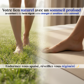 GroundSleep™ Draps de mise à la Terre