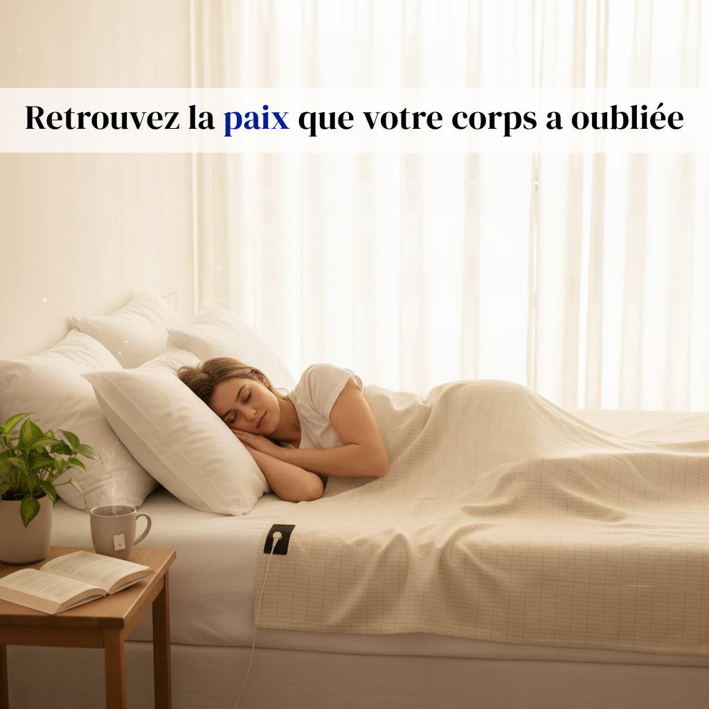 GroundSleep™ Draps de mise à la Terre